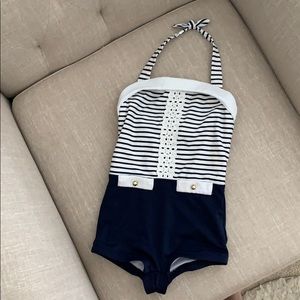 Janie & Jack girls one piece swimsuit